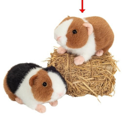 Knuffel Cavia Lichtbruin-Wit 19 cm Knuffel Cavia Lichtbruin-Wit 19 cm