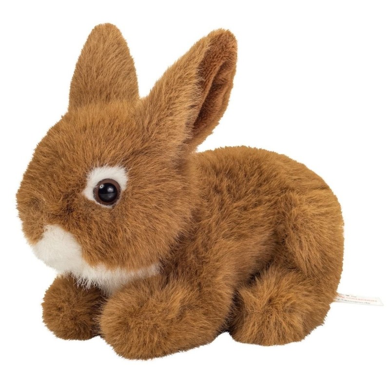 Knuffel Konijn Zittend Bruin 17 cm Knuffel Konijn Zittend Bruin 17 cm