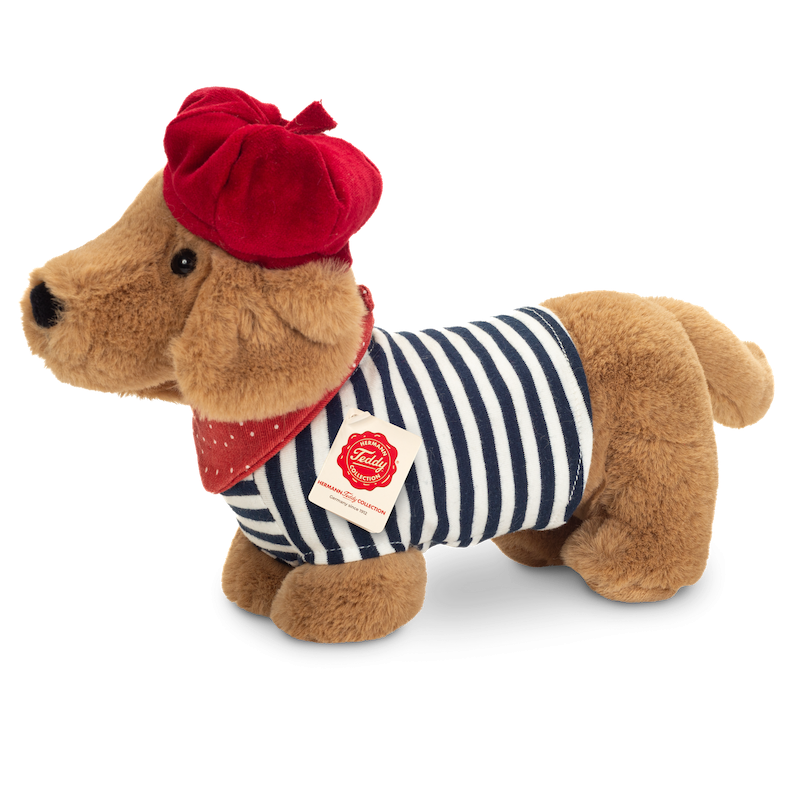 Knuffel Teckel Claude 26 cm Knuffel Teckel Claude 26 cm