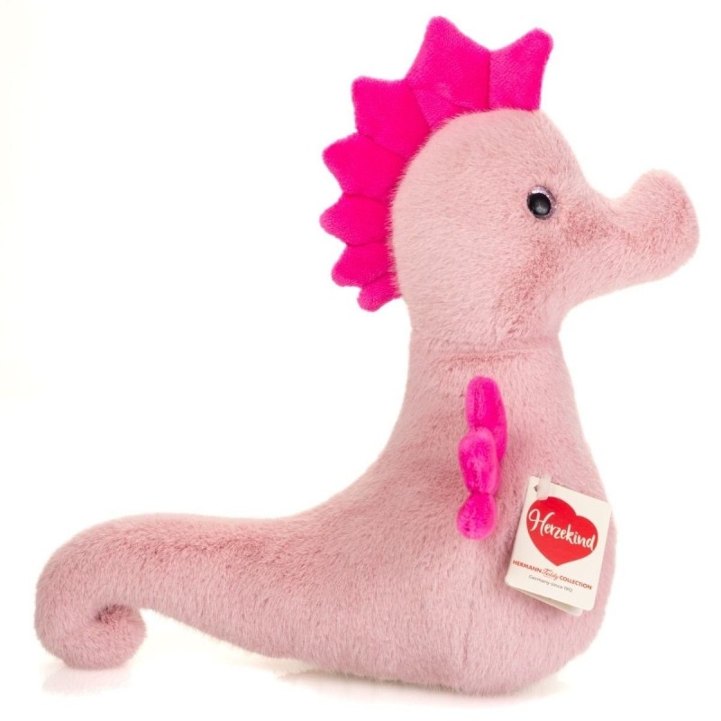 Knuffel Zeepaardje Alba Roze 23 cm