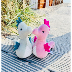 Knuffel Zeepaardje Alba Roze 23 cm