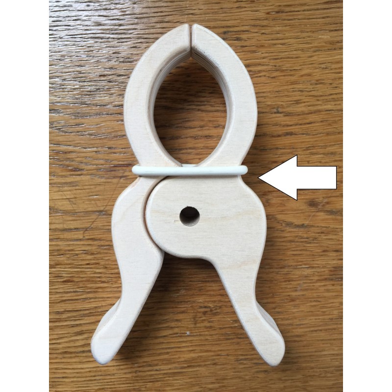 Reuzenknijper O-ring Set 4-delig