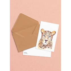 Postkaart Luipaard Postkaart Luipaard