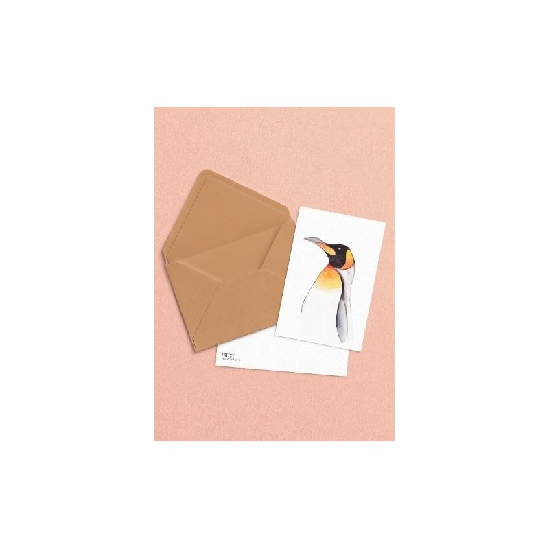 Postkaart Pinguin Postkaart Pinguin