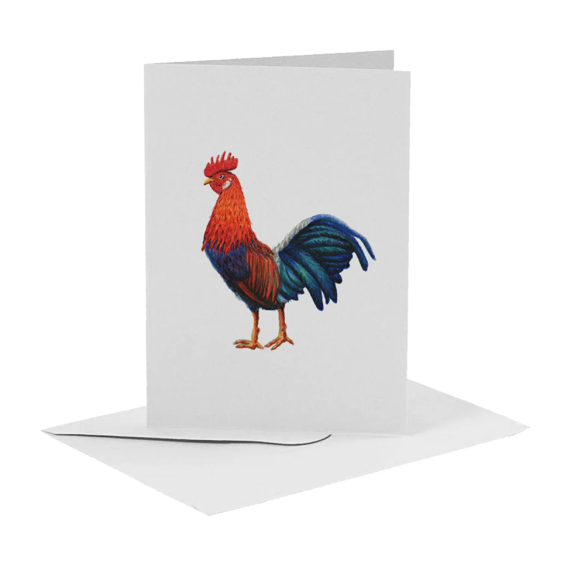 Wenskaart Haan