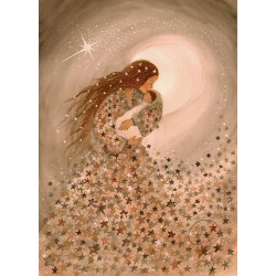 Postkaart Starry Love