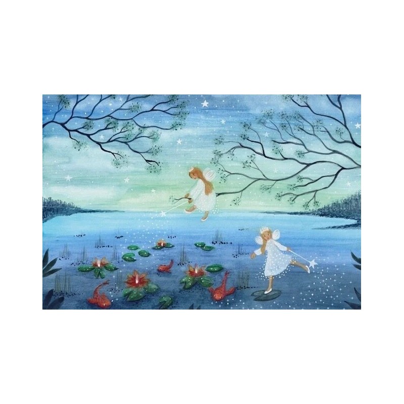 Postkaart Waterfairies