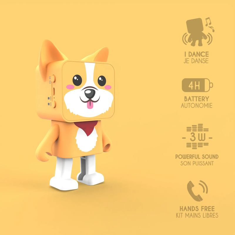 BT Speaker Dancing Animal Corgi BT Speaker Dancing Animal Corgi