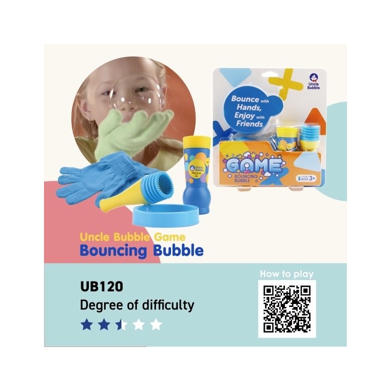Bellenblaas Bouncing Bubble Set Bellenblaas Bouncing Bubble Set