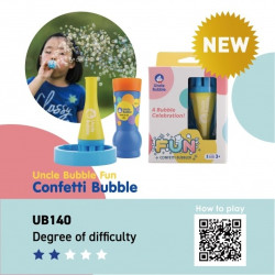Bellenblaas Confetti Bubbels