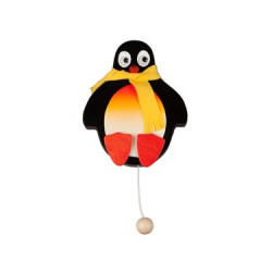 Muziekdoos Wand 3D Pinguin Hout