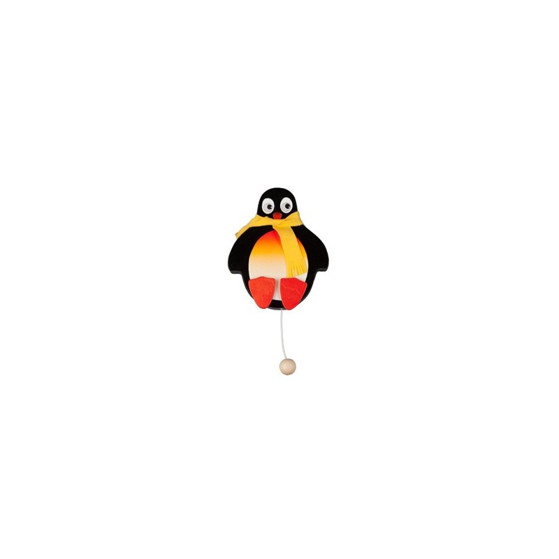 Muziekdoos Wand 3D Pinguin Hout
