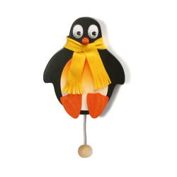 Muziekdoos Wand 3D Pinguin Hout