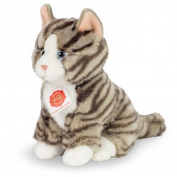 Knuffel Kat Grijs Getijgerd Zittend (918332) Knuffel Kat Grijs Getijgerd Zittend (918332)