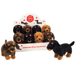 Knuffel Teckel Staand 21 cm
