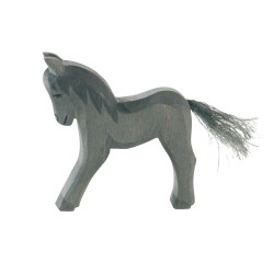 Paard Veulen Zwart 11117