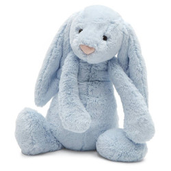 Knuffel Konijn Bashful Blue Bunny
