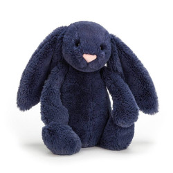 Knuffel Konijn Bashful Navy Bunny