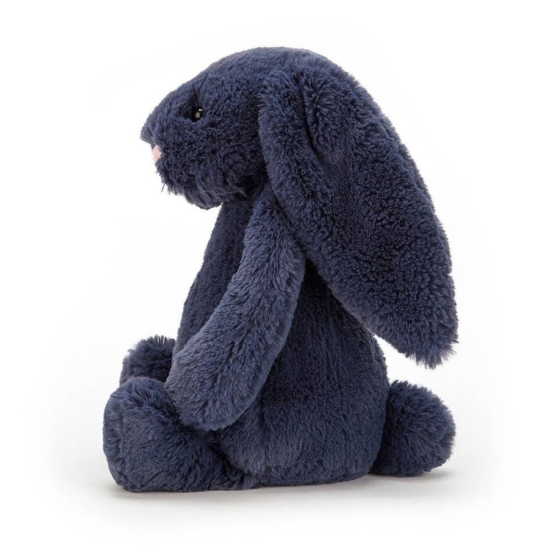Knuffel Konijn Bashful Navy Bunny