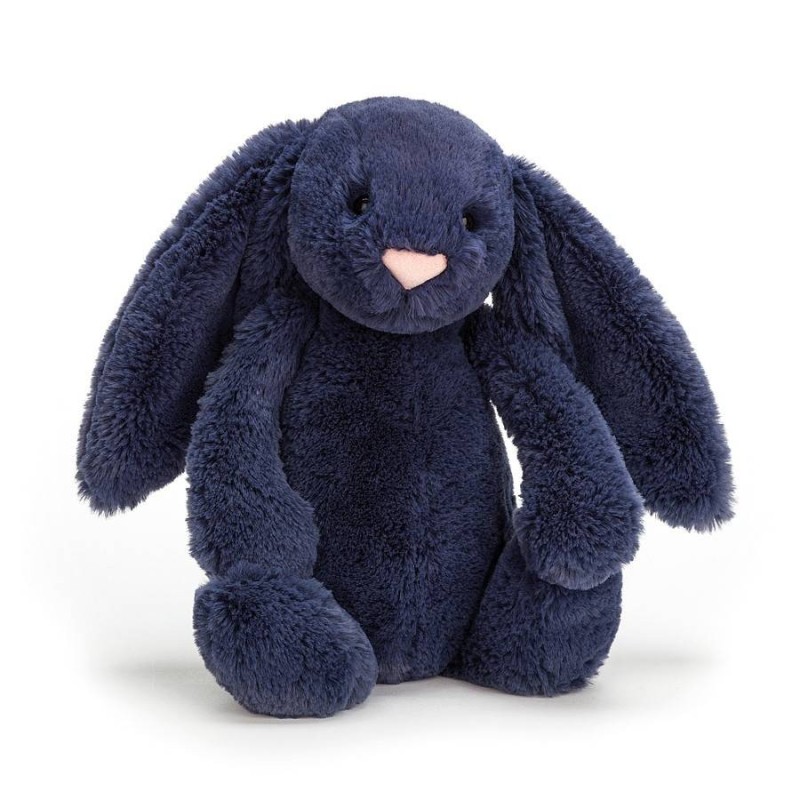 Knuffel Konijn Bashful Navy Bunny Small Knuffel Konijn Bashful Navy Bunny Small