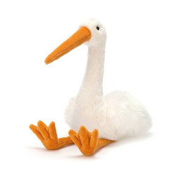 Knuffel Ooievaar Bobby Baby