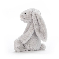 Knuffel Konijn Bashful Silver Bunny Chime Knuffel Konijn Bashful Silver Bunny Chime