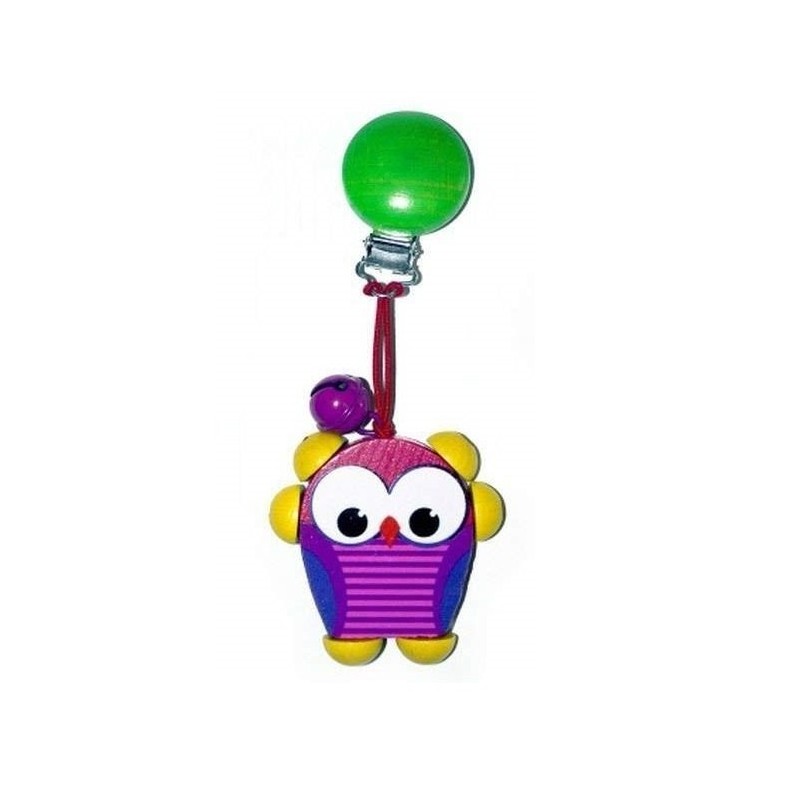 Clipfiguur Uil Paars Clipfiguur Uil Paars
