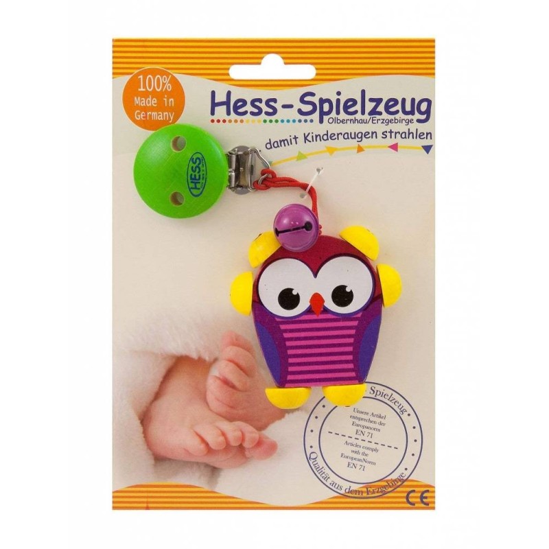 Clipfiguur Uil Paars Clipfiguur Uil Paars