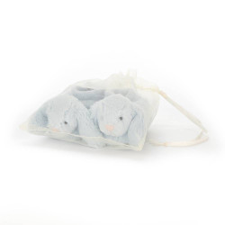 Slofjes Bashful Blue Bunny Booties