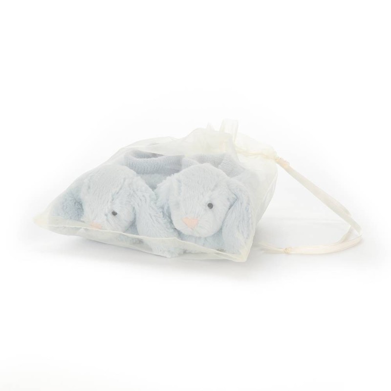 Slofjes Bashful Blue Bunny Booties