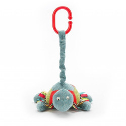Bibber Knuffel Carnival Turtle Jitter Bibber Knuffel Carnival Turtle Jitter