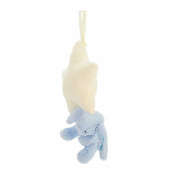 Muziekknuffel Bashful Blue Bunny Star Musical Pull Muziekknuffel Bashful Blue Bunny Star Musical Pull