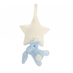 Muziekknuffel Bashful Blue Bunny Star Musical Pull Muziekknuffel Bashful Blue Bunny Star Musical Pull