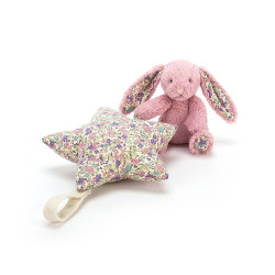 Muziekknuffel Blossom Tulip Bunny Star Musical Pull Muziekknuffel Blossom Tulip Bunny Star Musical Pull