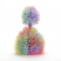 Knuffel Rainbow Pompom Knuffel Rainbow Pompom