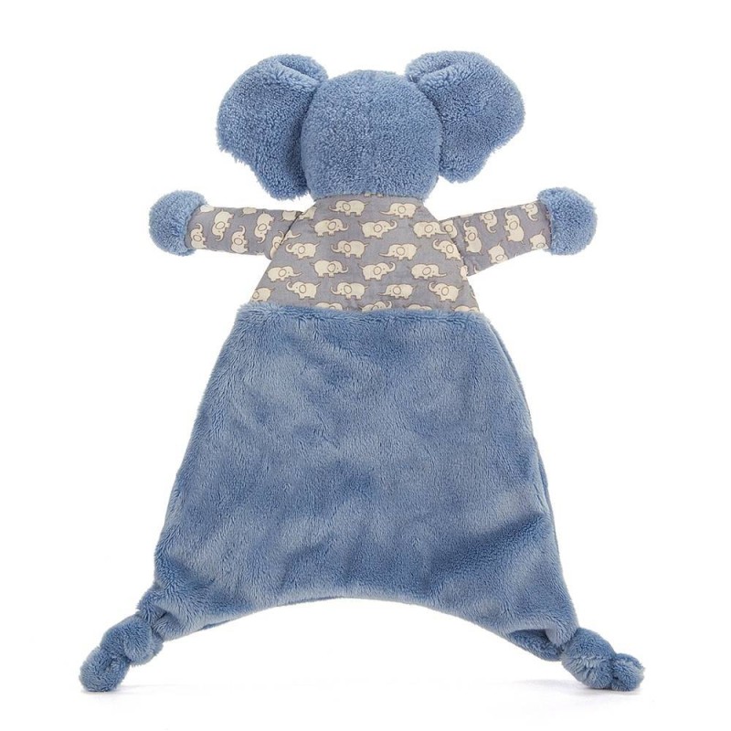 Knuffeldoek Olifant Indogo Elly