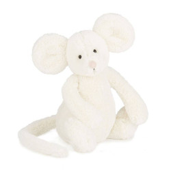 Knuffel Muis Bashful Cream Mouse