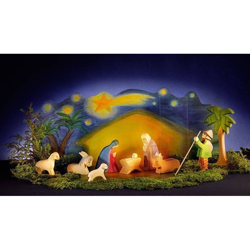 Kerststal Set 11-delig 60205 Kerststal Set 11-delig 60205