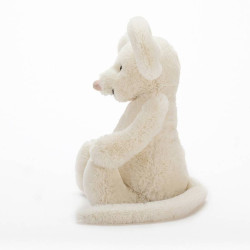 Knuffel Muis Bashful Cream Mouse Knuffel Muis Bashful Cream Mouse