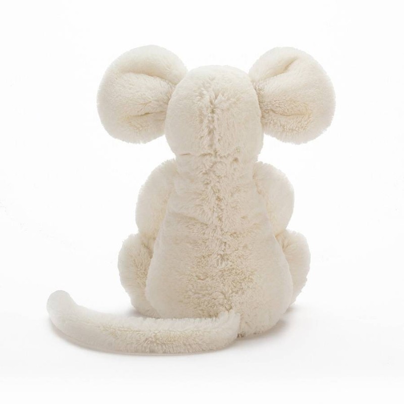 Knuffel Muis Bashful Cream Mouse Knuffel Muis Bashful Cream Mouse