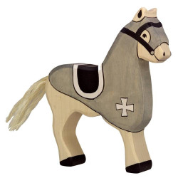 Paard Toernooipaard Grijs 80250