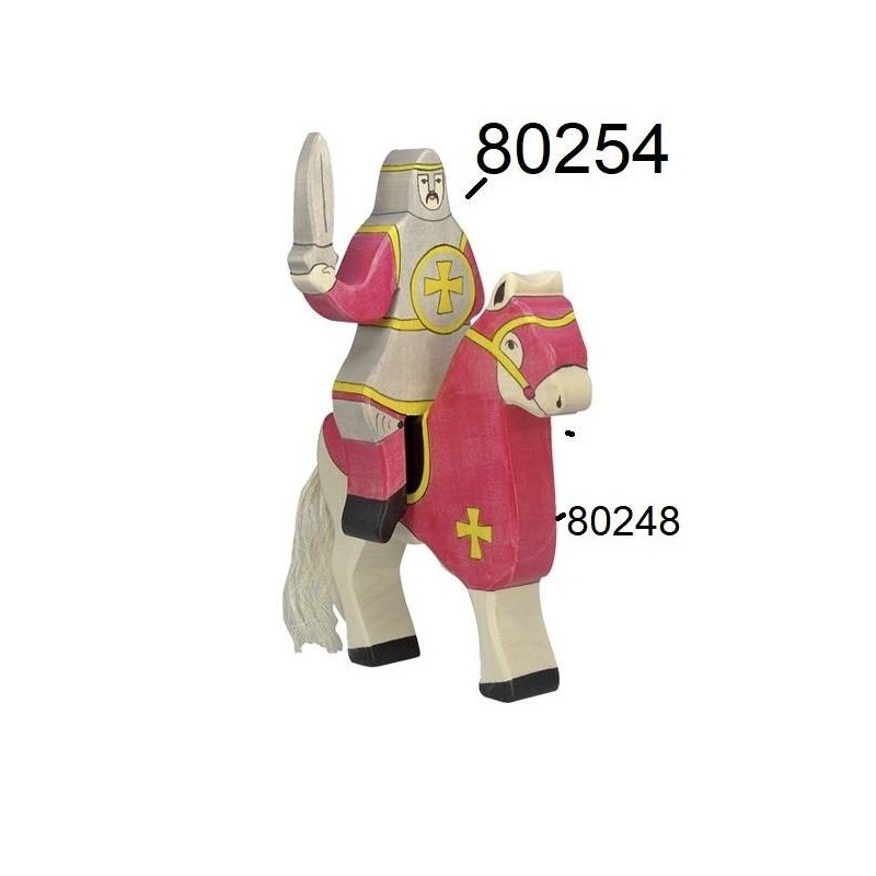 Paard Toernooipaard Rood 80248