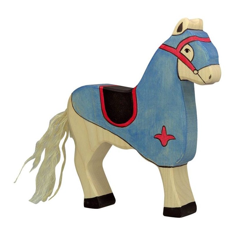 Paard Toernooipaard Blauw 80249 Paard Toernooipaard Blauw 80249