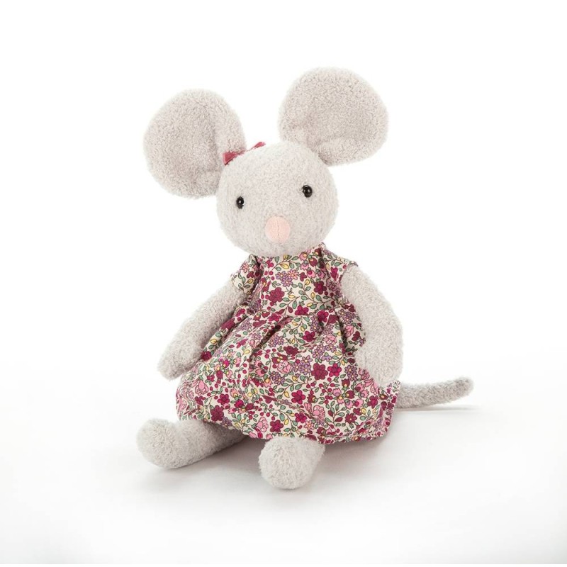 Knuffel Muis Fleur Mouse Knuffel Muis Fleur Mouse