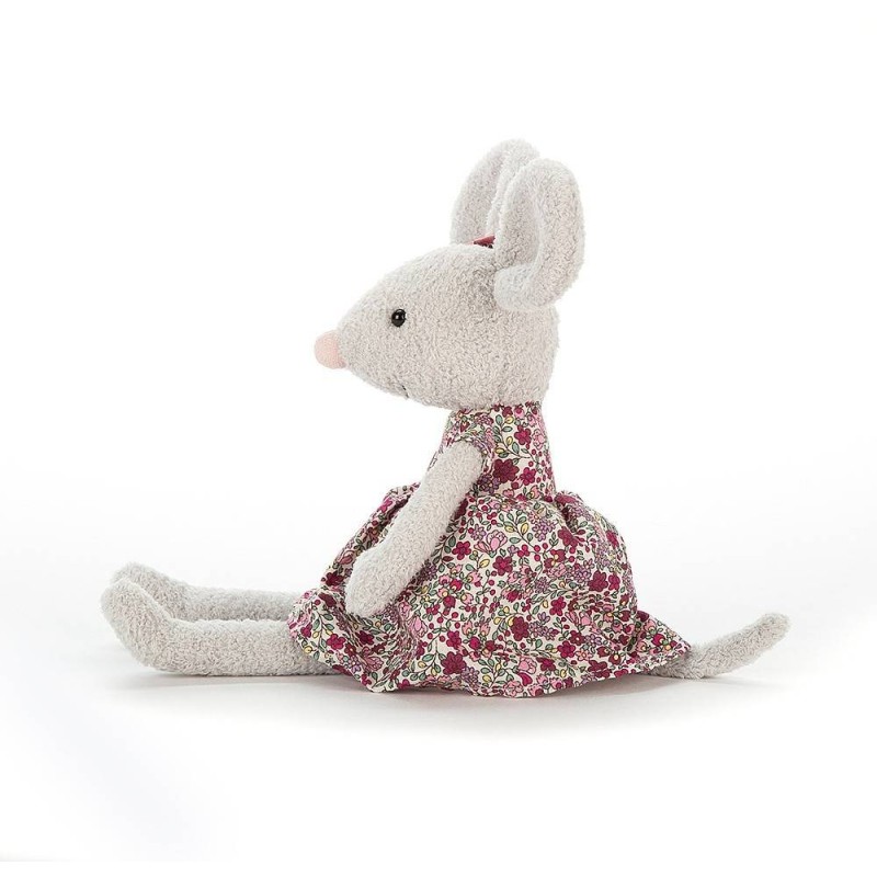 Knuffel Muis Fleur Mouse Knuffel Muis Fleur Mouse