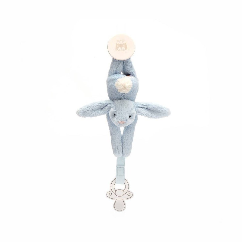 Speenhouder Bashful Blue Dummy Holder Speenhouder Bashful Blue Dummy Holder