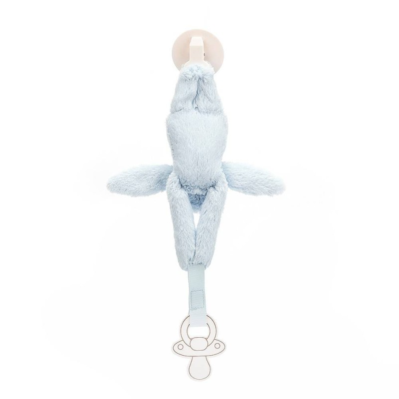 Speenhouder Bashful Blue Dummy Holder Speenhouder Bashful Blue Dummy Holder