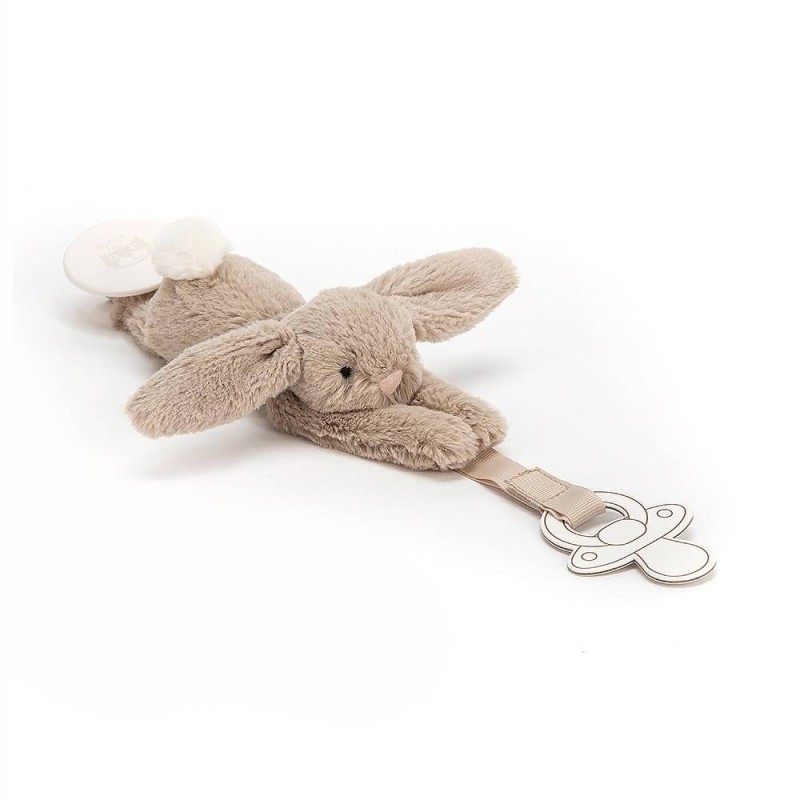 Speenhouder Bashful Beige Dummy Holder Speenhouder Bashful Beige Dummy Holder