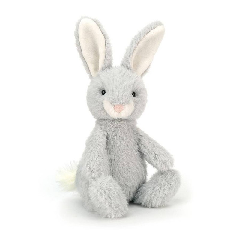 Knuffel Konijn Nibbles Silver Bunny
