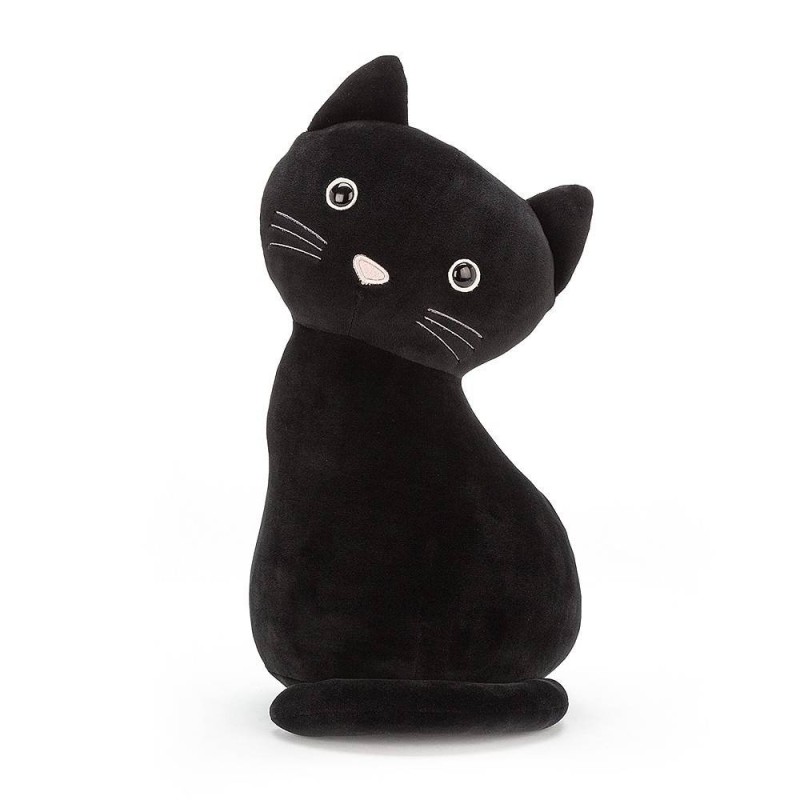 Knuffel Kat Lucky Black Cat Knuffel Kat Lucky Black Cat
